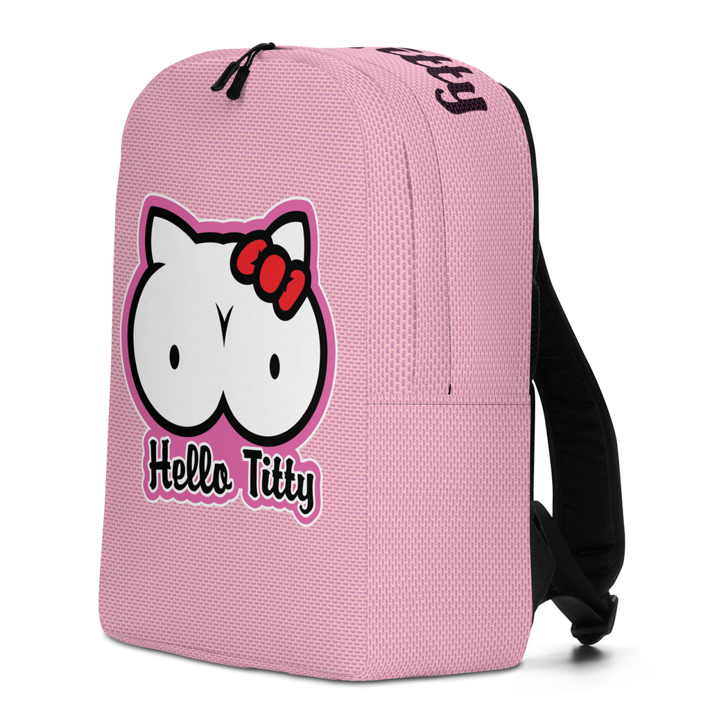 Hello Titty Backpack (Pink)