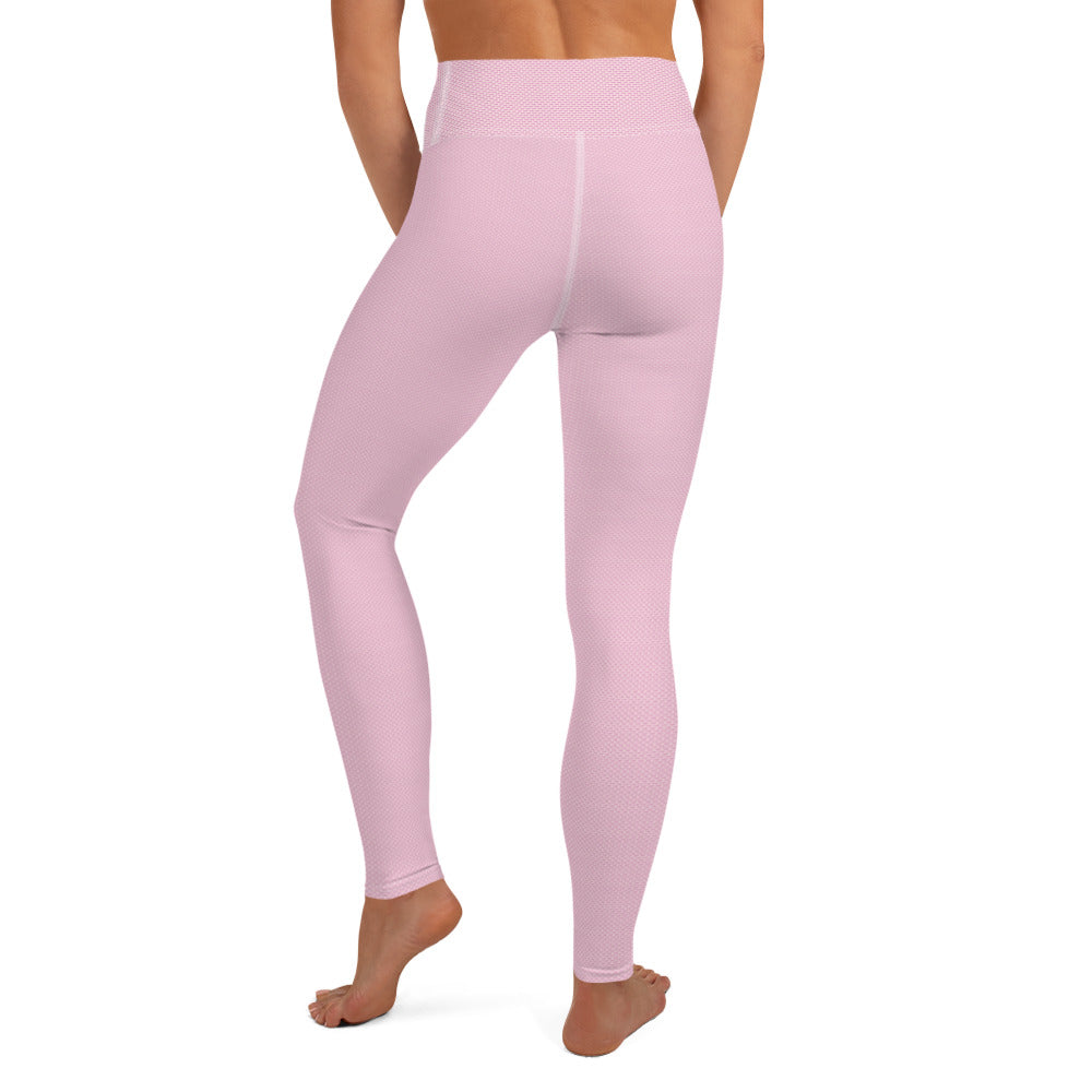 YSMF, Pink, Yoga Leggings