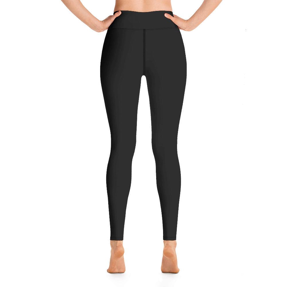 YSMF, Black, Yoga Leggings