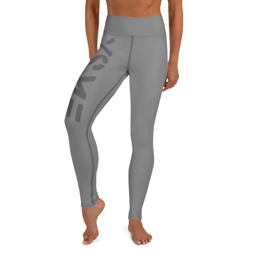 YSMF, Grey, Yoga Leggings