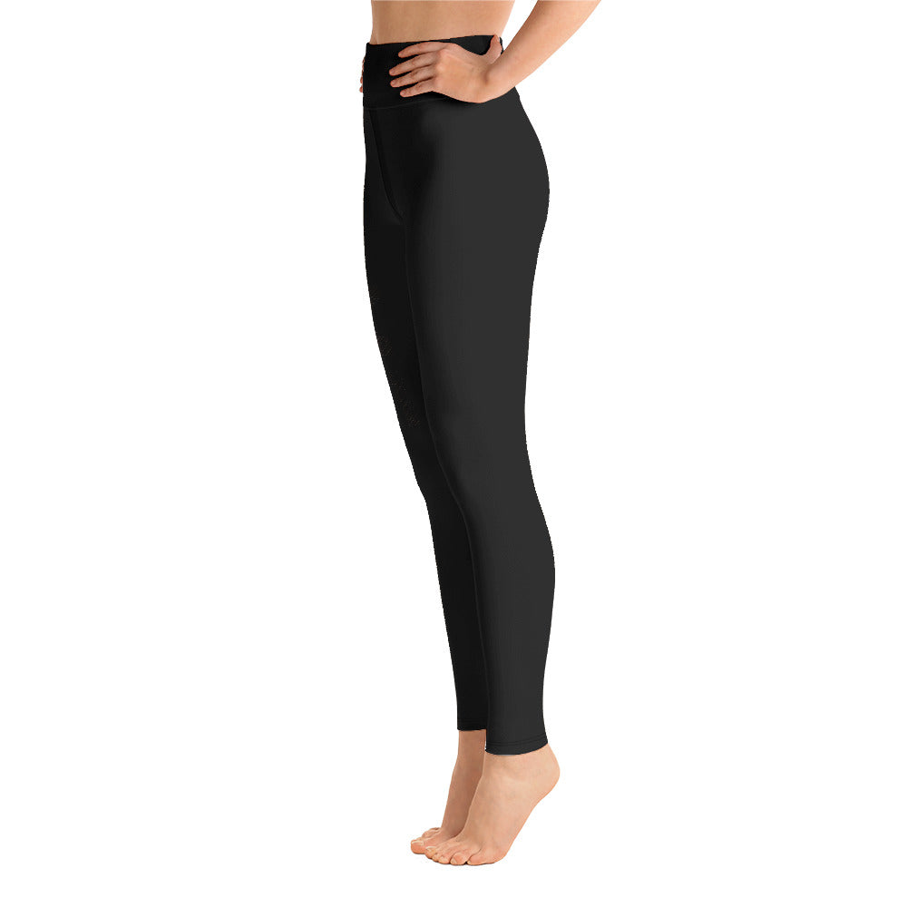 YSMF, Black, Yoga Leggings