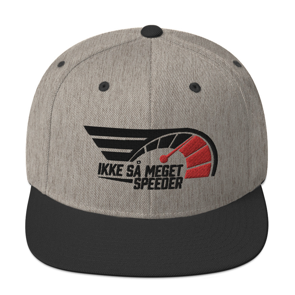 "Ikke så meget Speeder" Snapback Cap