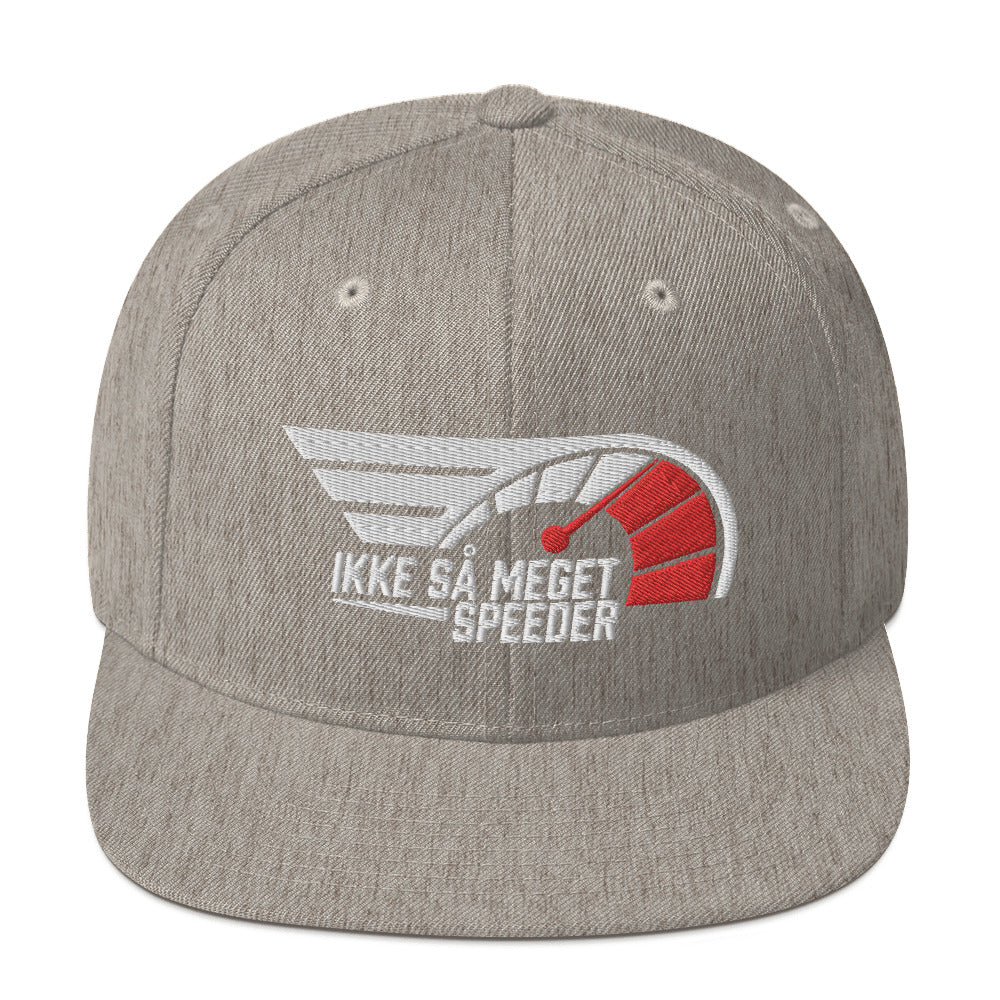 "Ikke så meget Speeder" Snapback Cap