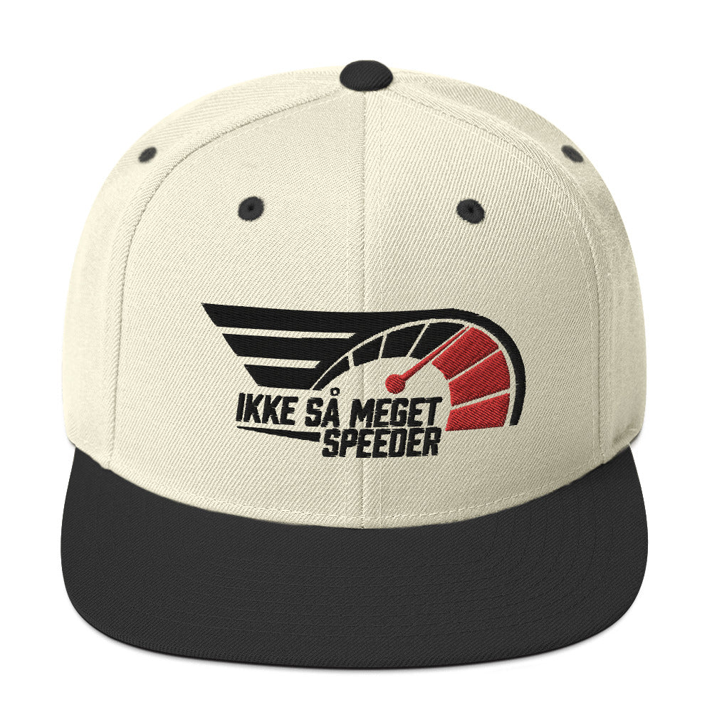 "Ikke så meget Speeder" Snapback Cap