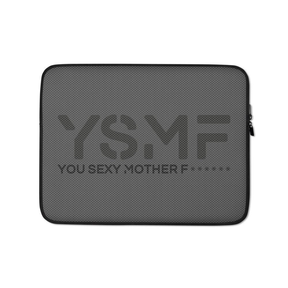 YSMF Dark Grey Laptop Sleeve