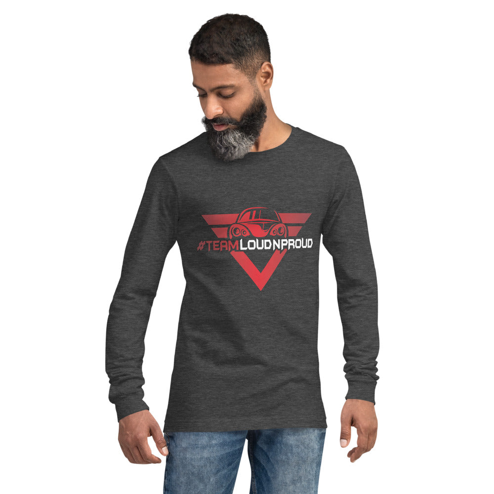 TeamLoudnProud Unisex Langærmet t-shirt