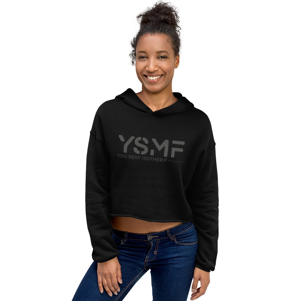 YSMF kvinde Crop Hoodie