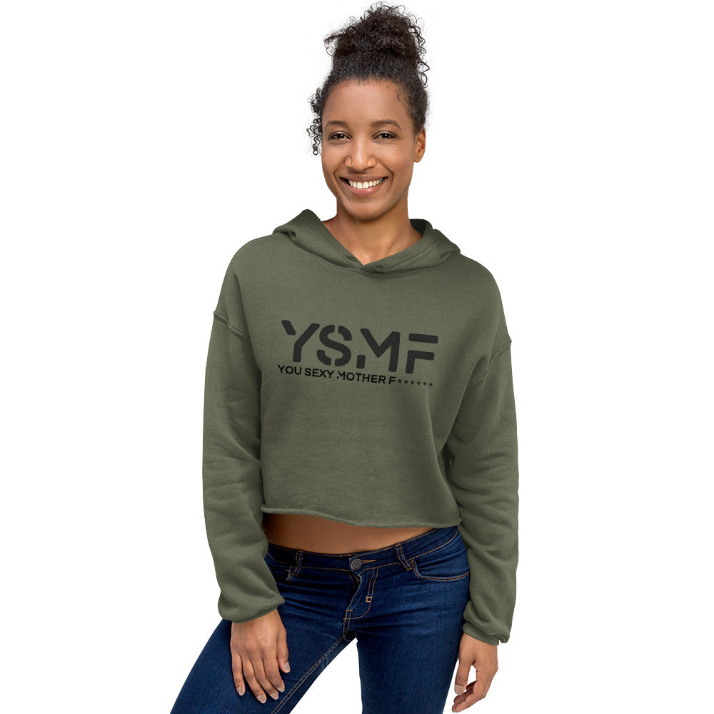 YSMF kvinde Crop Hoodie