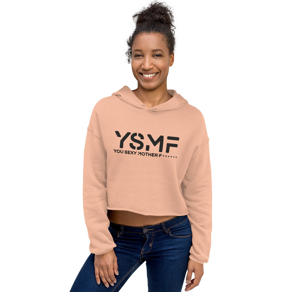 YSMF kvinde Crop Hoodie