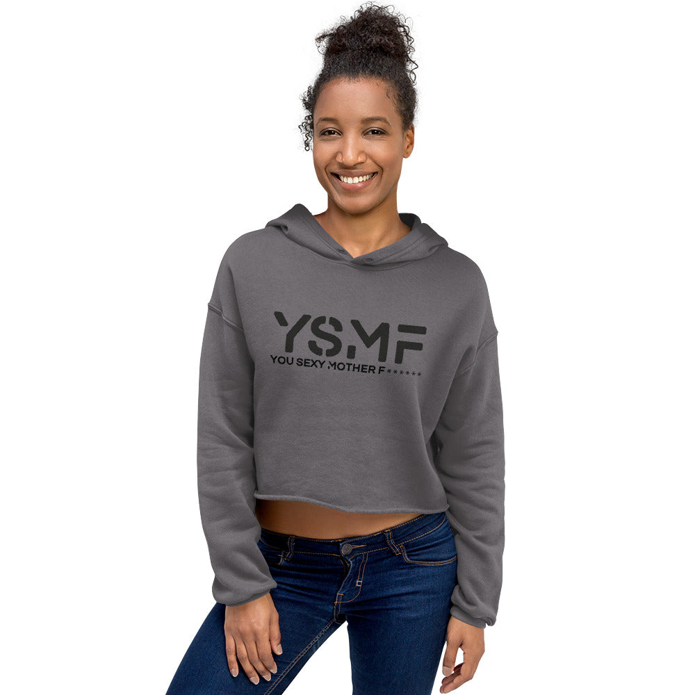 YSMF kvinde Crop Hoodie